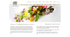Desktop Screenshot of elephantrestaurant.co.uk